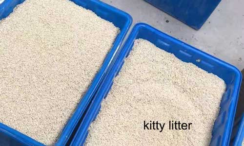 microwave drying kitty litter